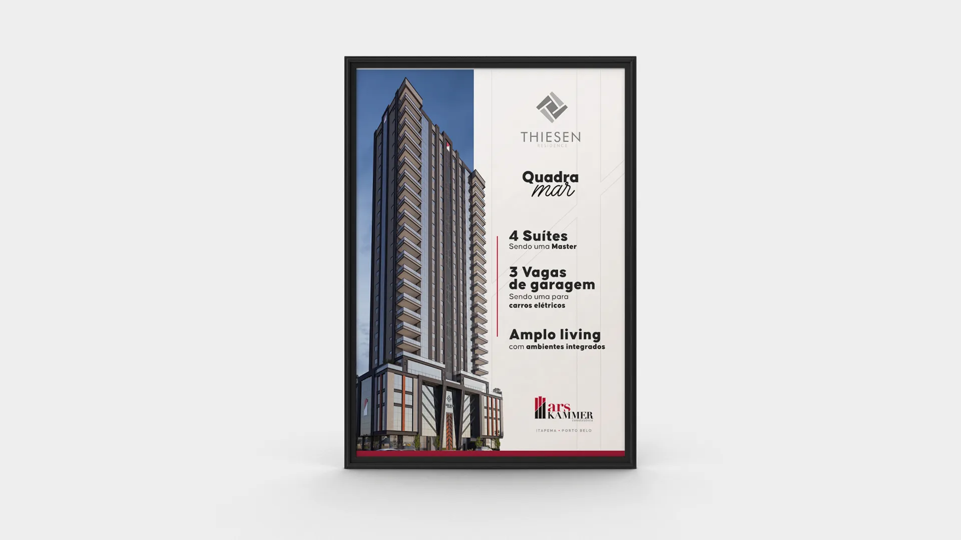 Totem de Informações de Empreendimento ARS Kammer