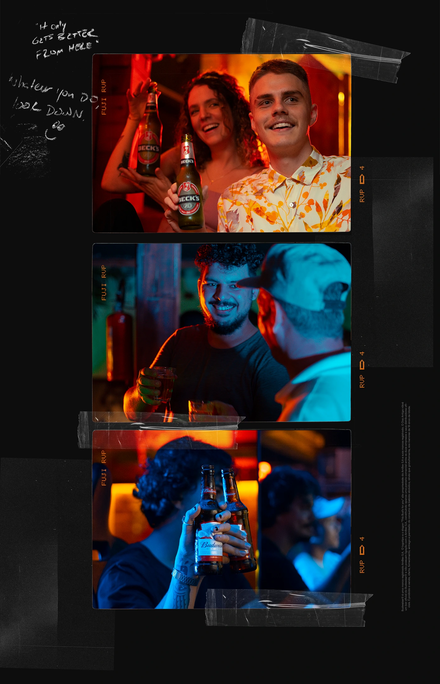 Clientes em momentos felizes no Das Antiga Bar