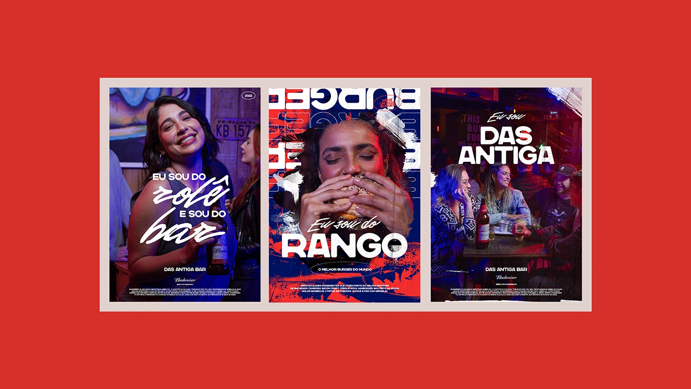 Pôsteres da Campanha “Eu sou Das Antiga”