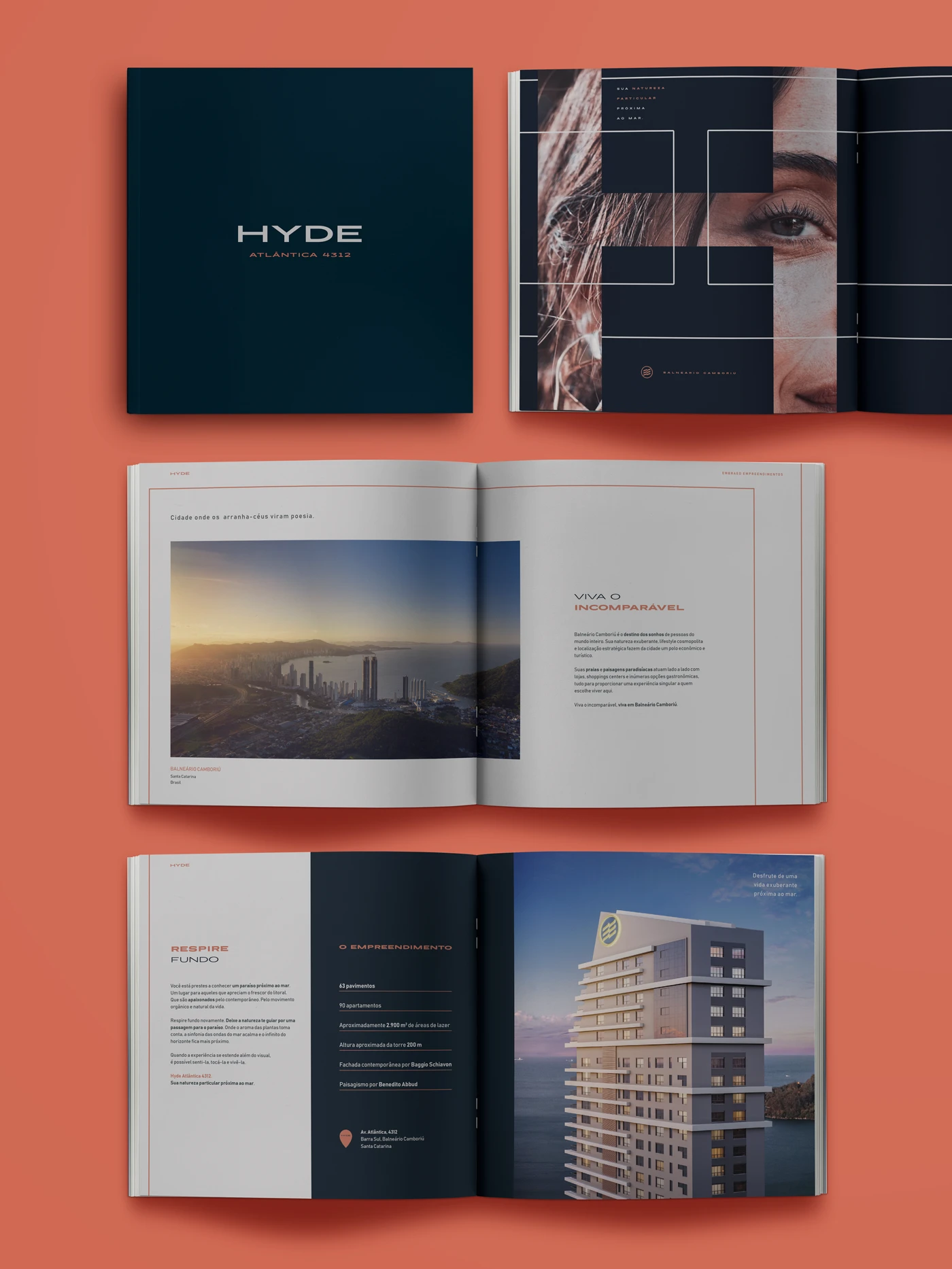 Mockup de Revista 1 da Campanha Hyde