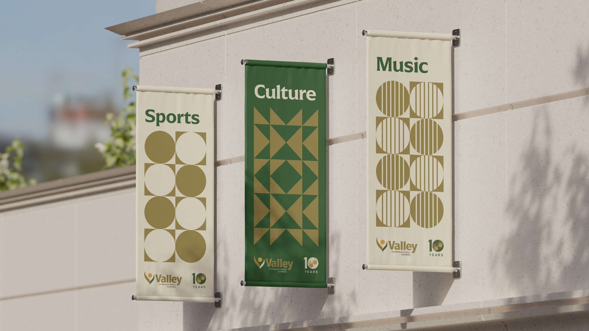 Outdoor da campanha Valley 10 anos