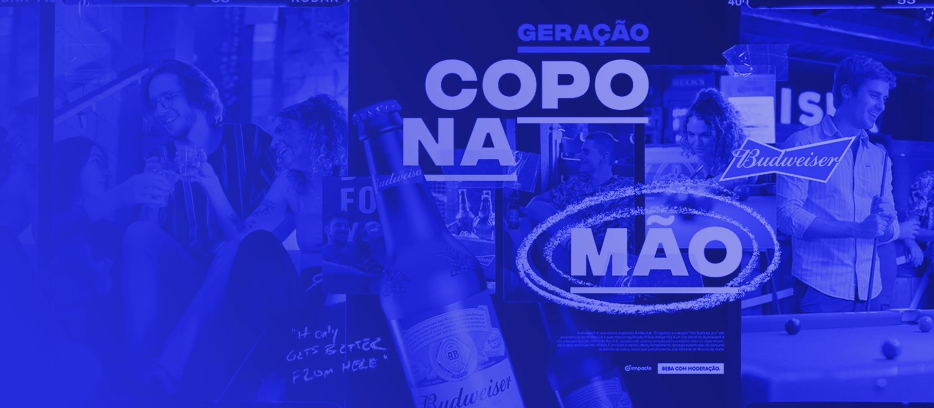Campanha 'Geração Copo na Mão': Impacte e Das Antiga brindam às diferentes gerações